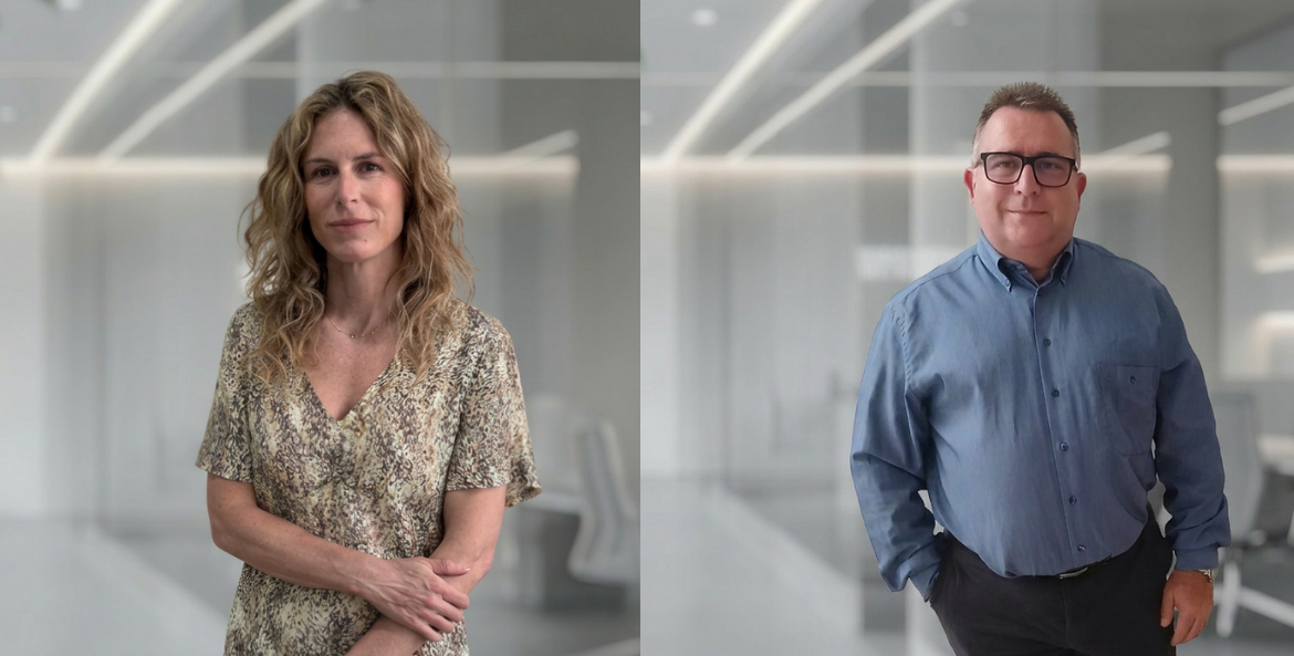 Gemma Sauret y Pedro Pérez